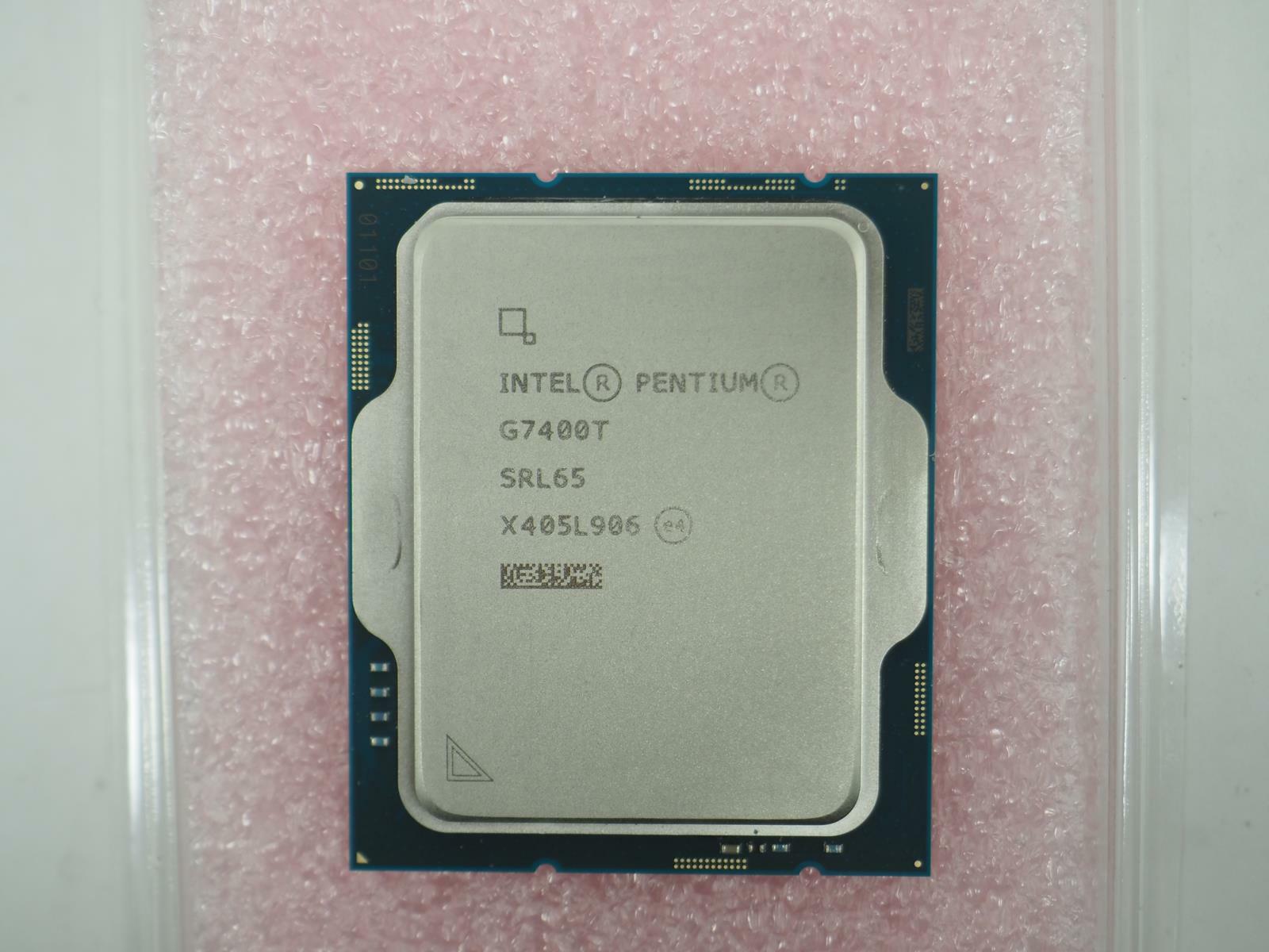 INTEL PENTIUM G7400T SRL65 3.10 GHz FCLGA1700 CPU Processor