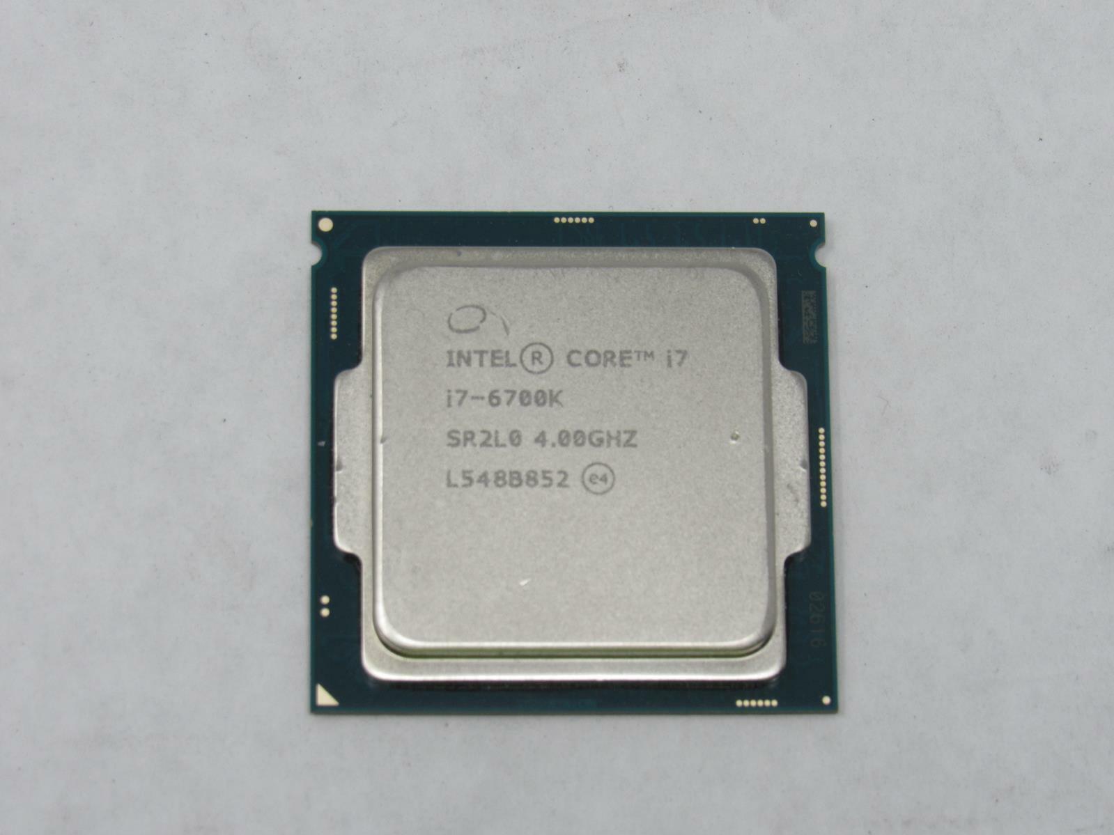 INTEL CORE I7-6700K 4.00GHz FCLGA1151 CPU Processor