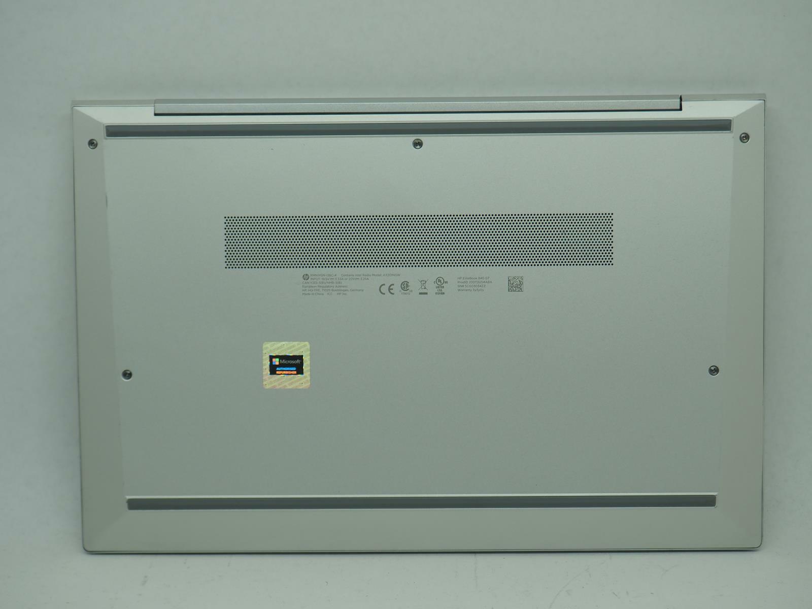 HP ELITEBOOK 840 G7 14.0 in Intel Core i7-10610U 1.80GHz 16GB RAM 256GB NVMe