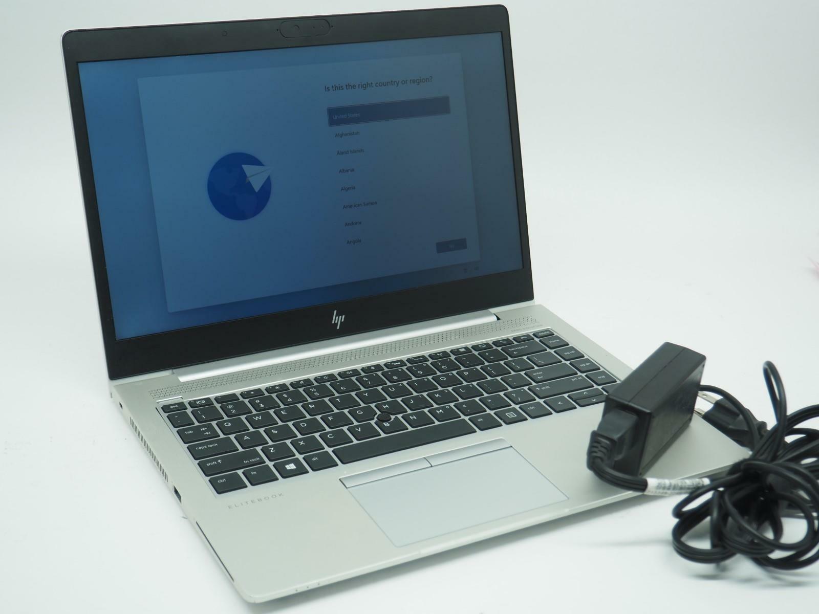 HP ELITEBOOK 840 G6 14" Intel Core i5-8365U 1.60GHz 8GB RAM 256GB NVMe