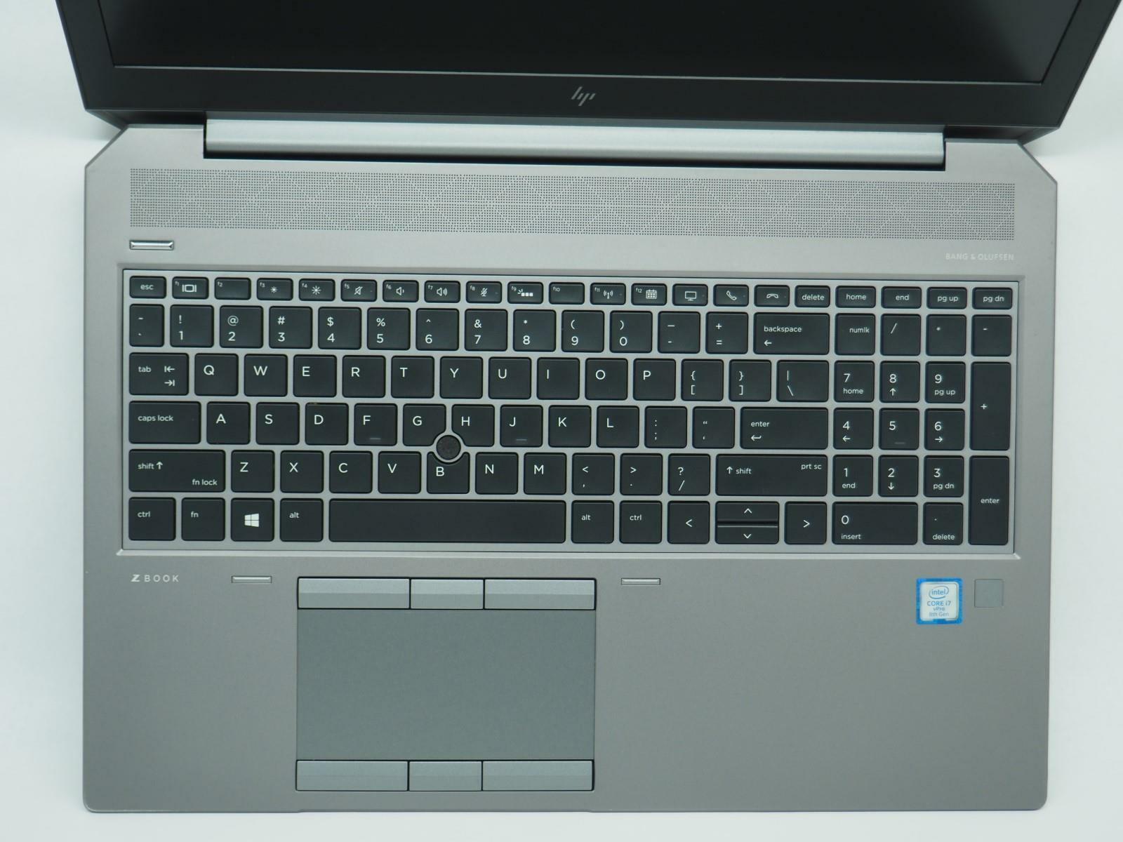 HP ZBOOK 15 G5 15.5" Intel Core i7-8850H 2.60GHz 32GB RAM 1TB NVMe No Adapter