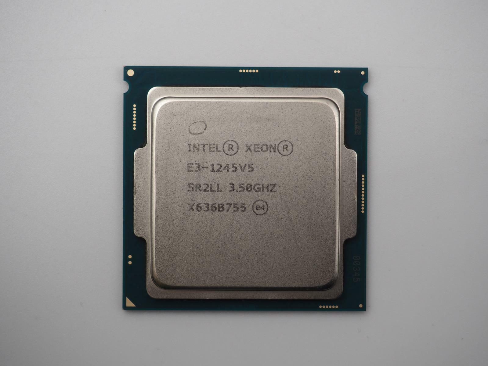 INTEL XEON E3-1245V5 3.50GHz FCLGA1151 Tested Working