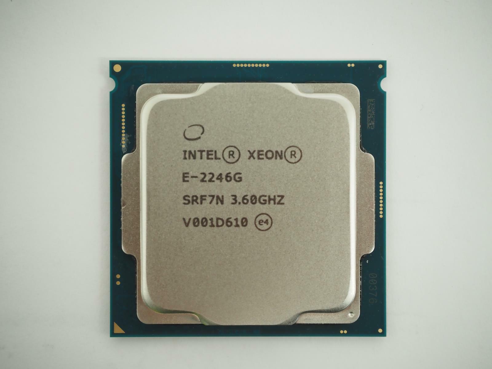 INTEL XEON E-2246G 3.60GHz FCLGA1151 CPU Processor