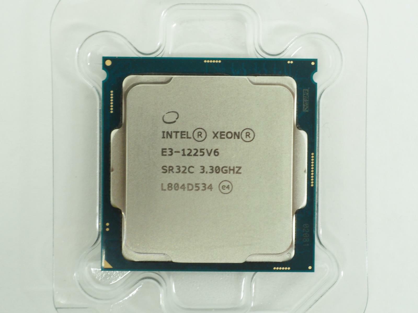 INTEL XEON E3-1225V6 3.30GHz FCLGA1151 CPU Processor Tested Working