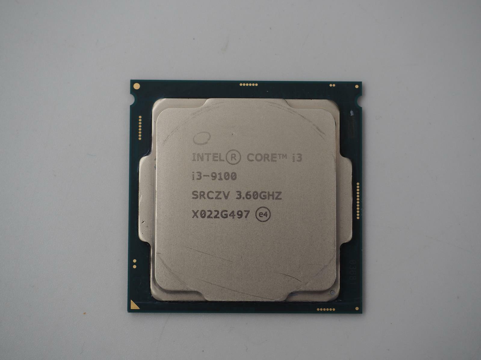 INTEL CORE I3-9100 3.60GHz FCLGA1151 CPU Processor