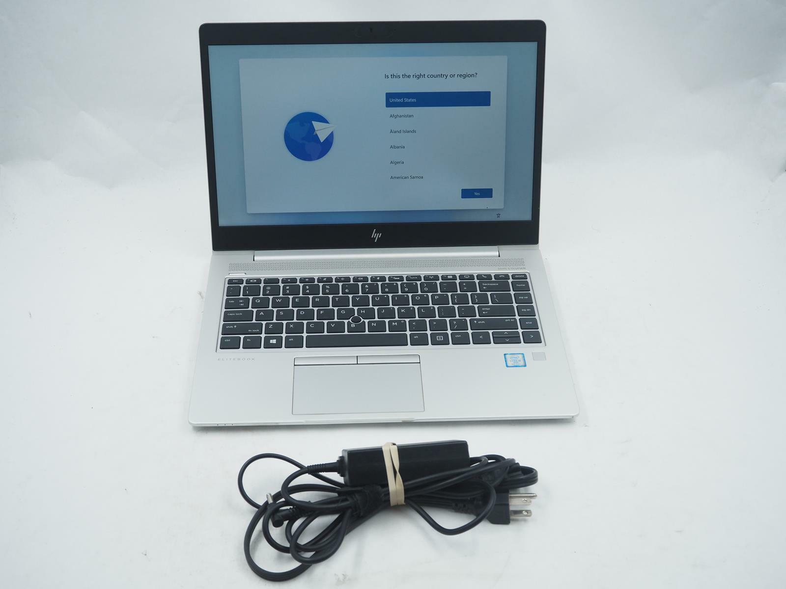 HP ELITEBOOK 840 G6 14" Intel Core i5-8365U 1.60GHz 32GB RAM 256GB NVMe