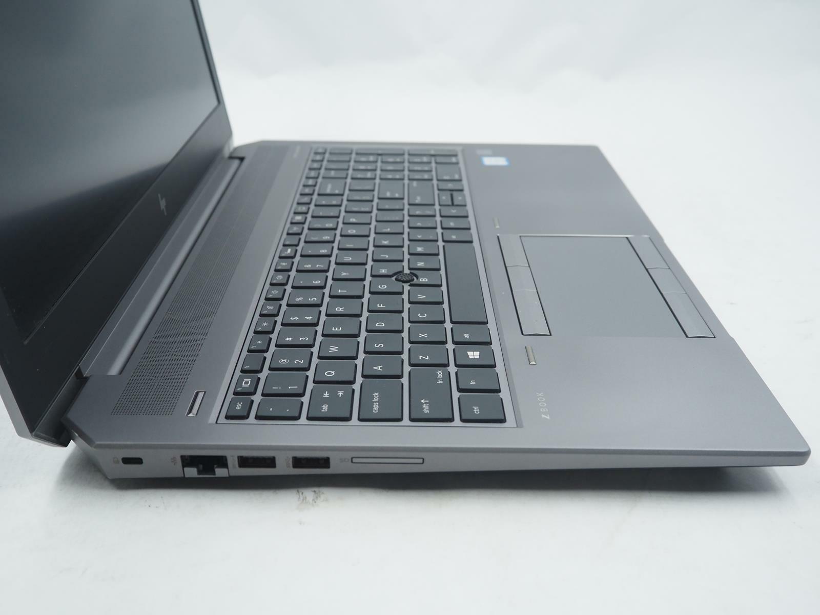 HP ZBOOK 15 G5 15.5" Intel Core i7-8850H 2.60GHz 32GB RAM 512GB NVMe