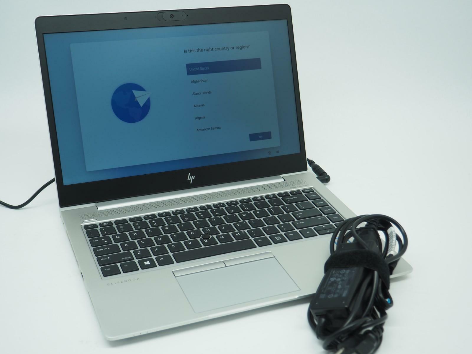 HP ELITEBOOK 840 G6 14" Intel Core i5-8365U 1.60GHz 16GB RAM 256GB NVMe