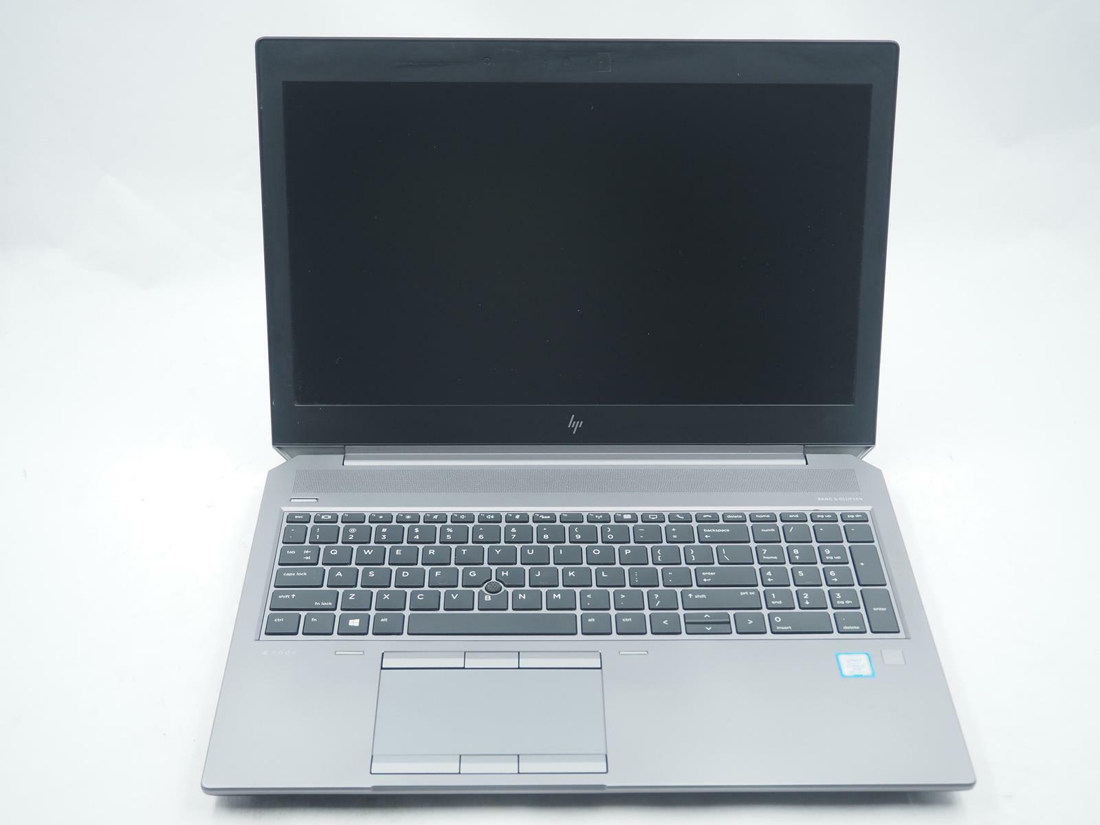HP ZBOOK 15 G5 15.5" Intel Core i7-8850H 2.60GHz 32GB RAM 512GB NVMe
