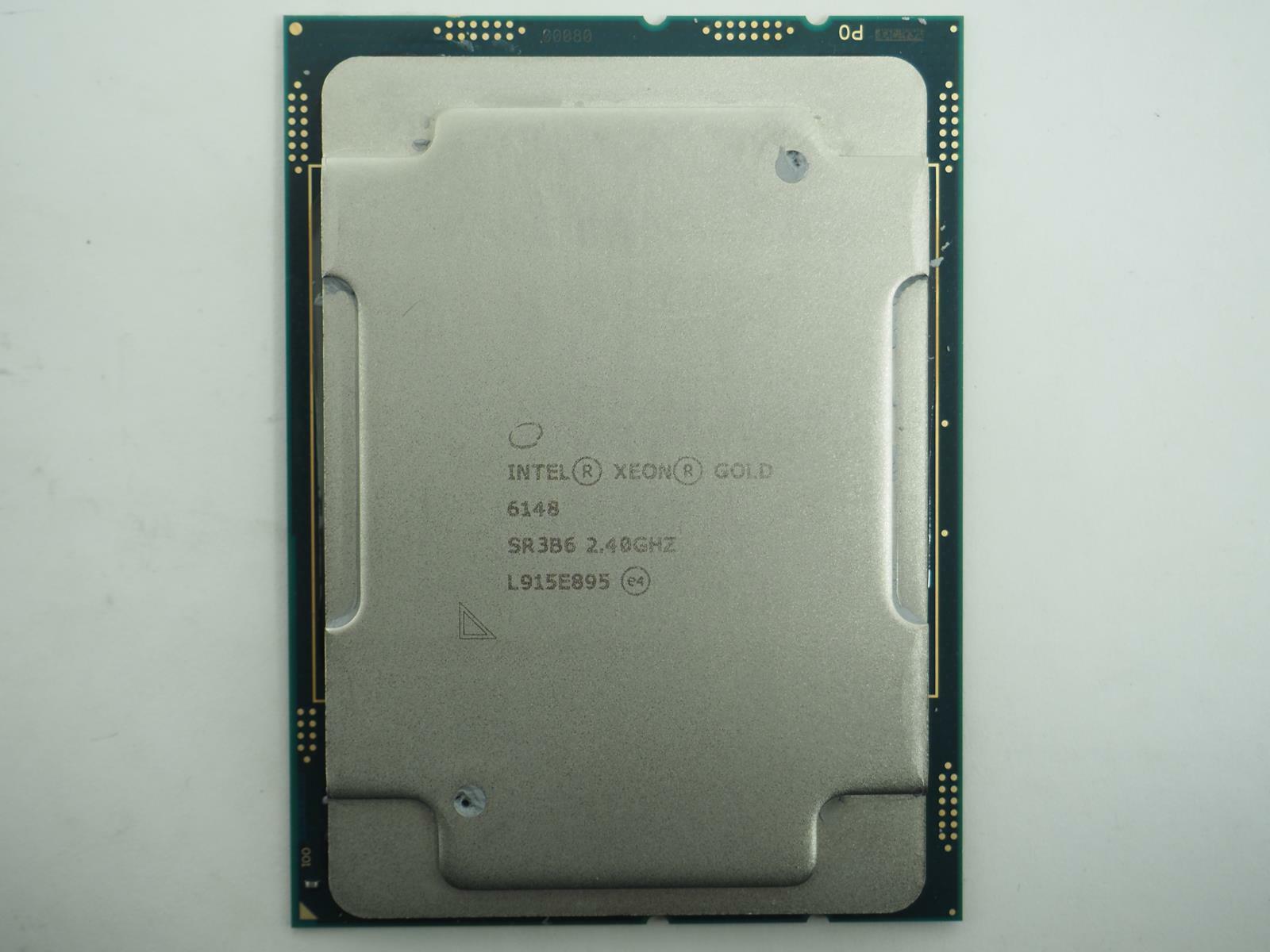 INTEL XEON GOLD 6148 SR3B6 2.40 GHz FCLGA3647 CPU Processor