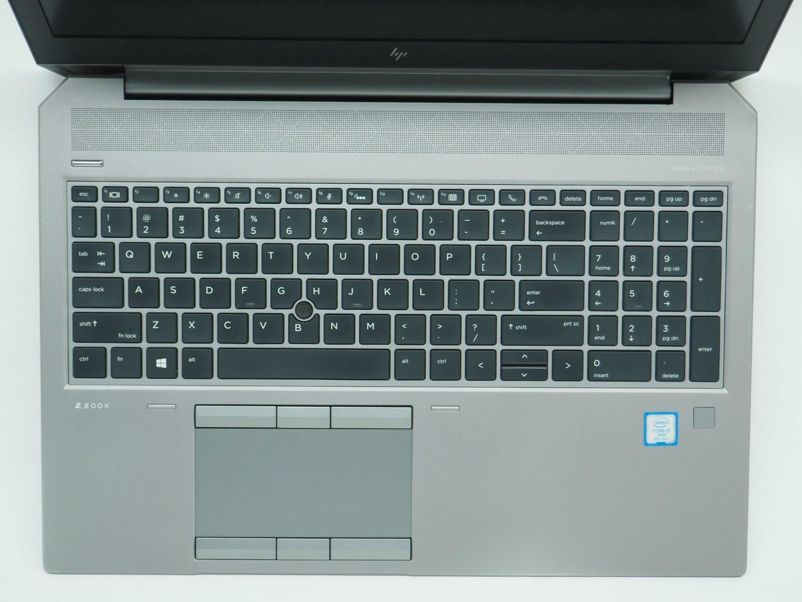 HP ZBOOK 15 G5 15.5" Intel Core i7-8850H 2.60GHz 32GB RAM 512GB NVMe
