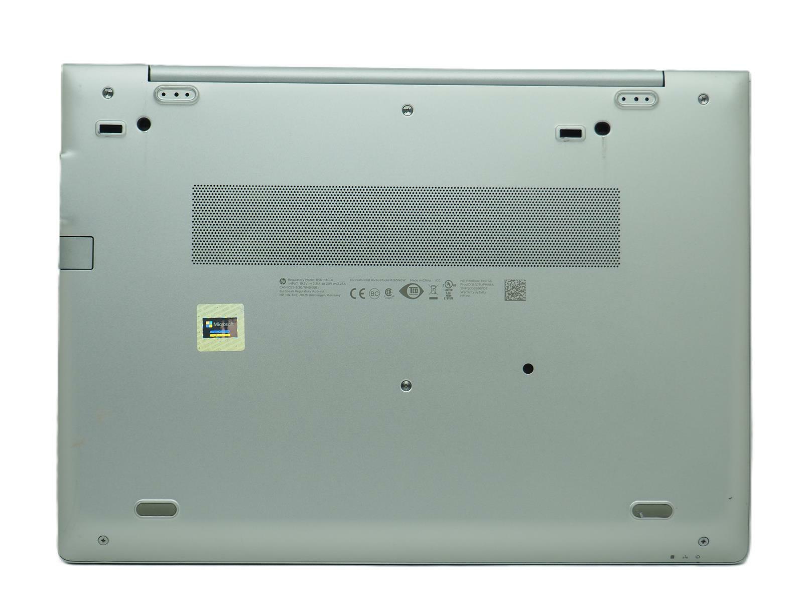 HP ELITEBOOK 840 G5 14" Intel Core i5-8350U 1.70GHz 8GB RAM 256GB NVMe