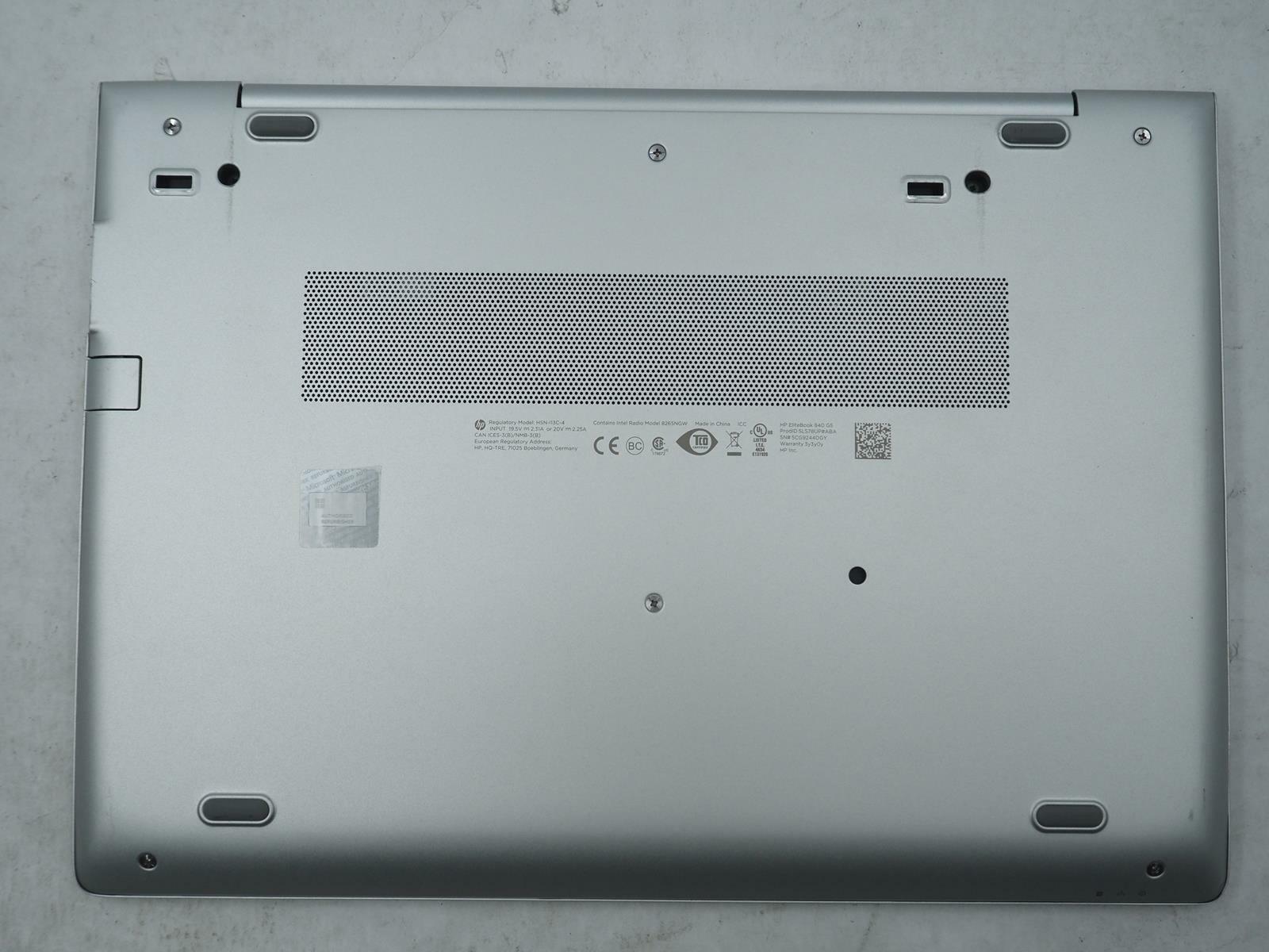 HP ELITEBOOK 840 G5 14" Intel Core i5-8350U 1.70GHz 16GB RAM 1TB NVMe