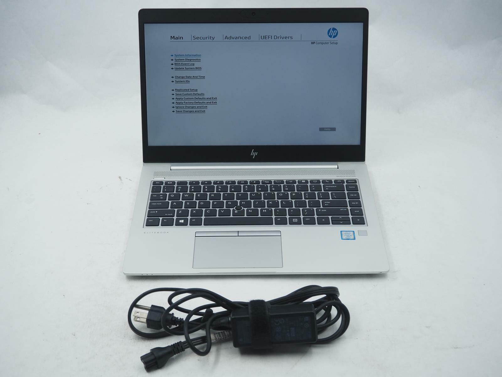 HP ELITEBOOK 840 G5 14" Intel Core i5-8350U 1.70GHz 16GB RAM 1TB NVMe