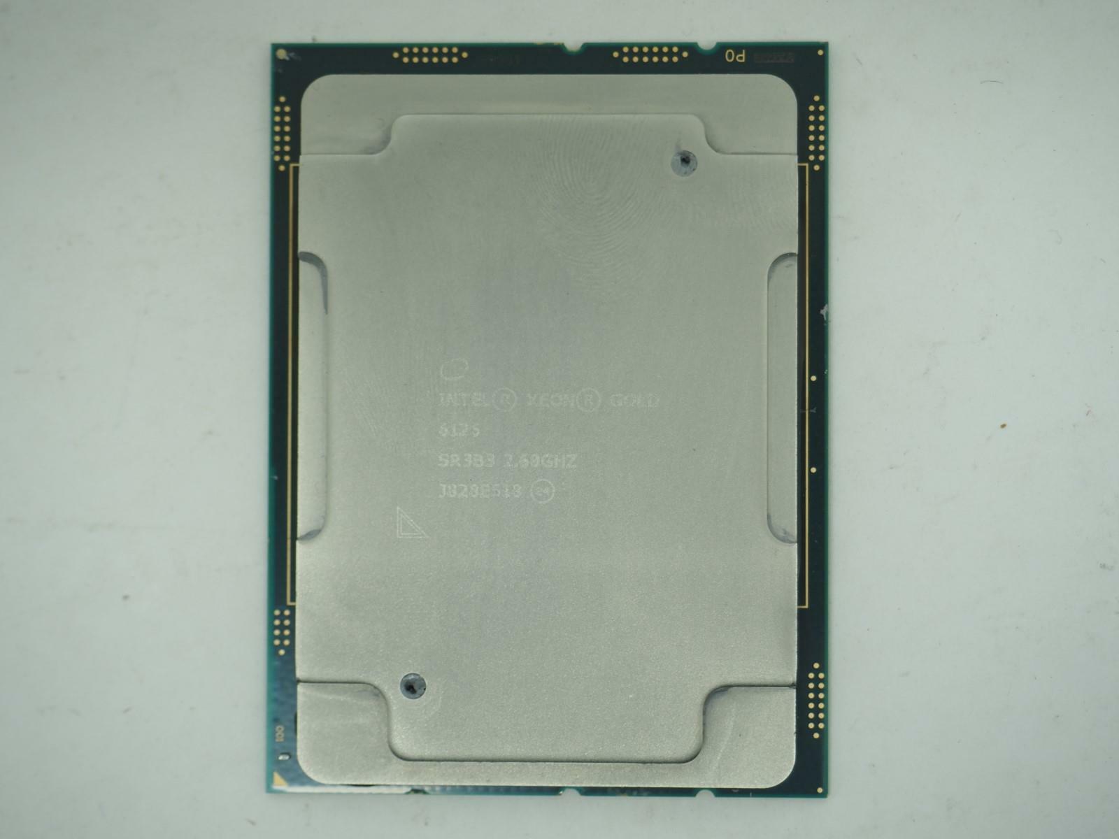 INTEL XEON GOLD 6126 SR3B3 2.60 GHz FCLGA3647 CPU Processor