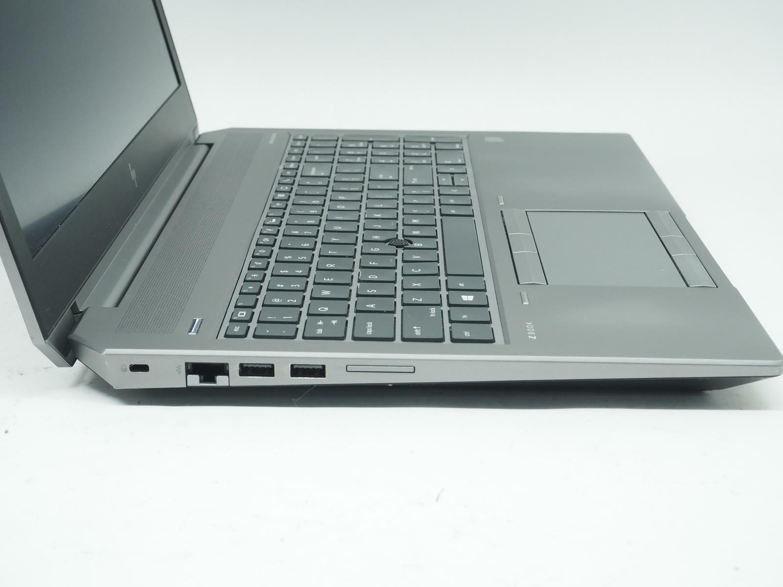 HP ZBOOK 15 G5 15.5"  Intel Core i7-8850H 2.60GHz 32 GB RAM 51 2GB NVMe
