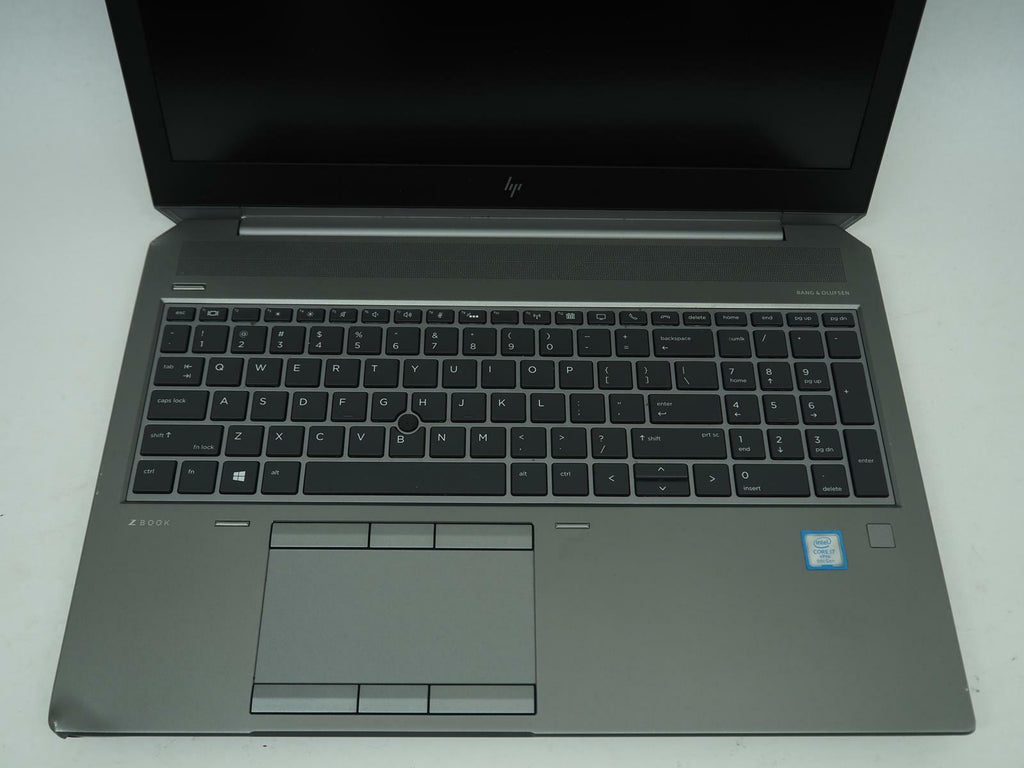 HP ZBOOK 15 G5  15.5" Intel i7-8850H  2.60GHz 32 GB RAM 512 GB NVMe No Adapter