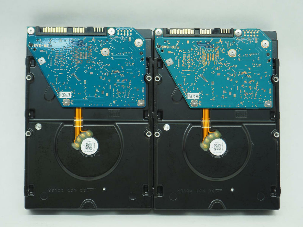 Lot of 2 TOSHIBA 4TB 3.5" SAS HDD Server Hard Drives Tested, Wiped - MG04SCA40EE