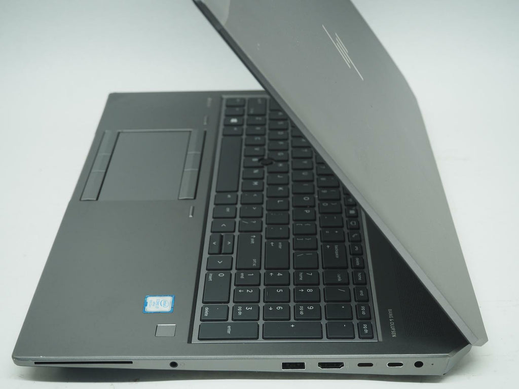HP ZBOOK 15 G5  15.5" Intel i7-8850H  2.60GHz 32 GB RAM 512 GB NVMe No Adapter