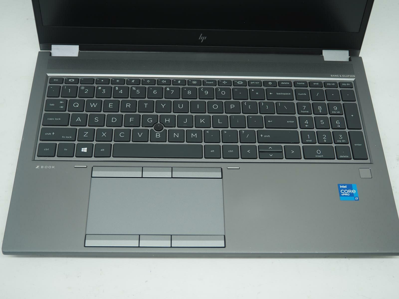 HP ZBOOK FURY 15 G8 15.6" Intel Core i7-11850H 2.50GHz 32GB RAM 512GB NVMe