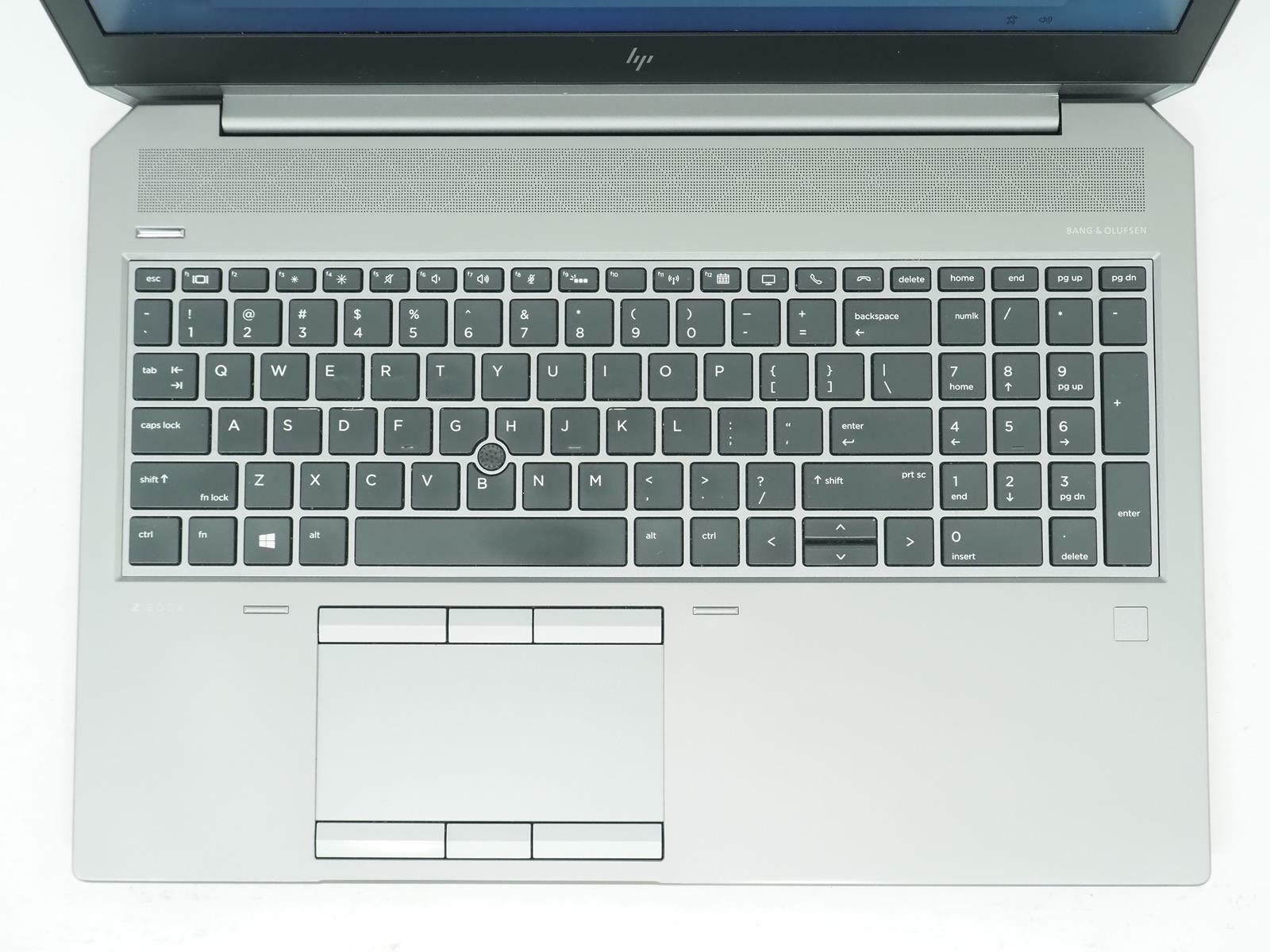HP ZBOOK 15 G5 15.5"  Intel Core i7-8850H 2.60GHz 32 GB RAM 51 2GB NVMe