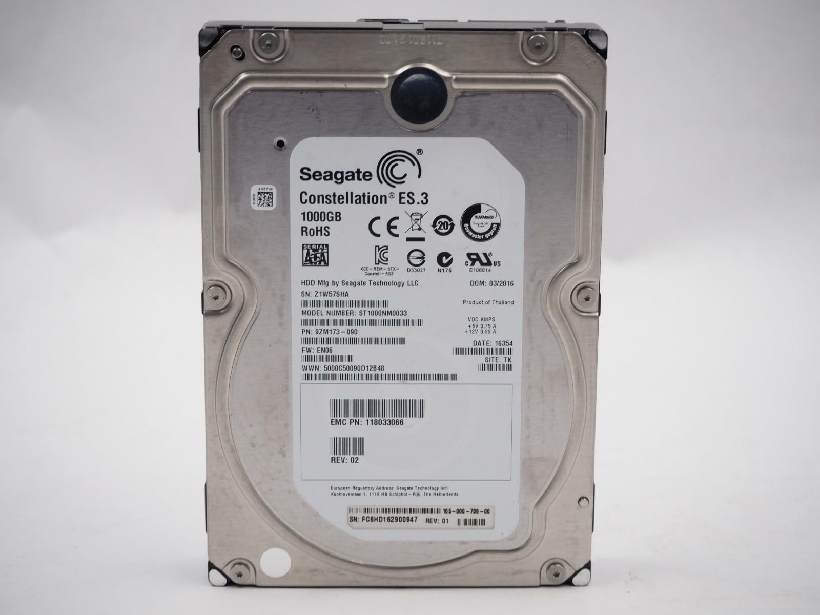 Seagate Constellation ES.3 1TB 3.5" 7.2k SATA Desktop HDD Tested - ST1000NM0033