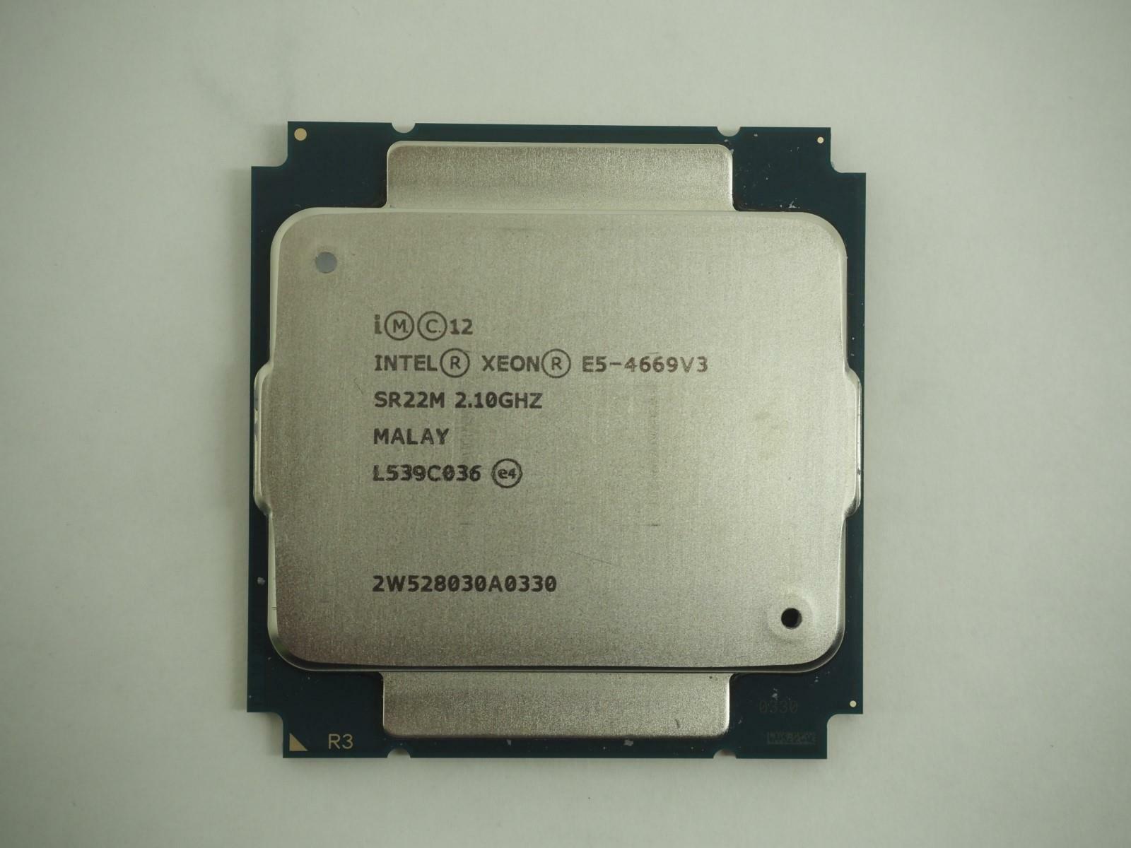 INTEL XEON E5-4669V3 SR22M 2.10 GHz FCLGA2011 CPU Processor