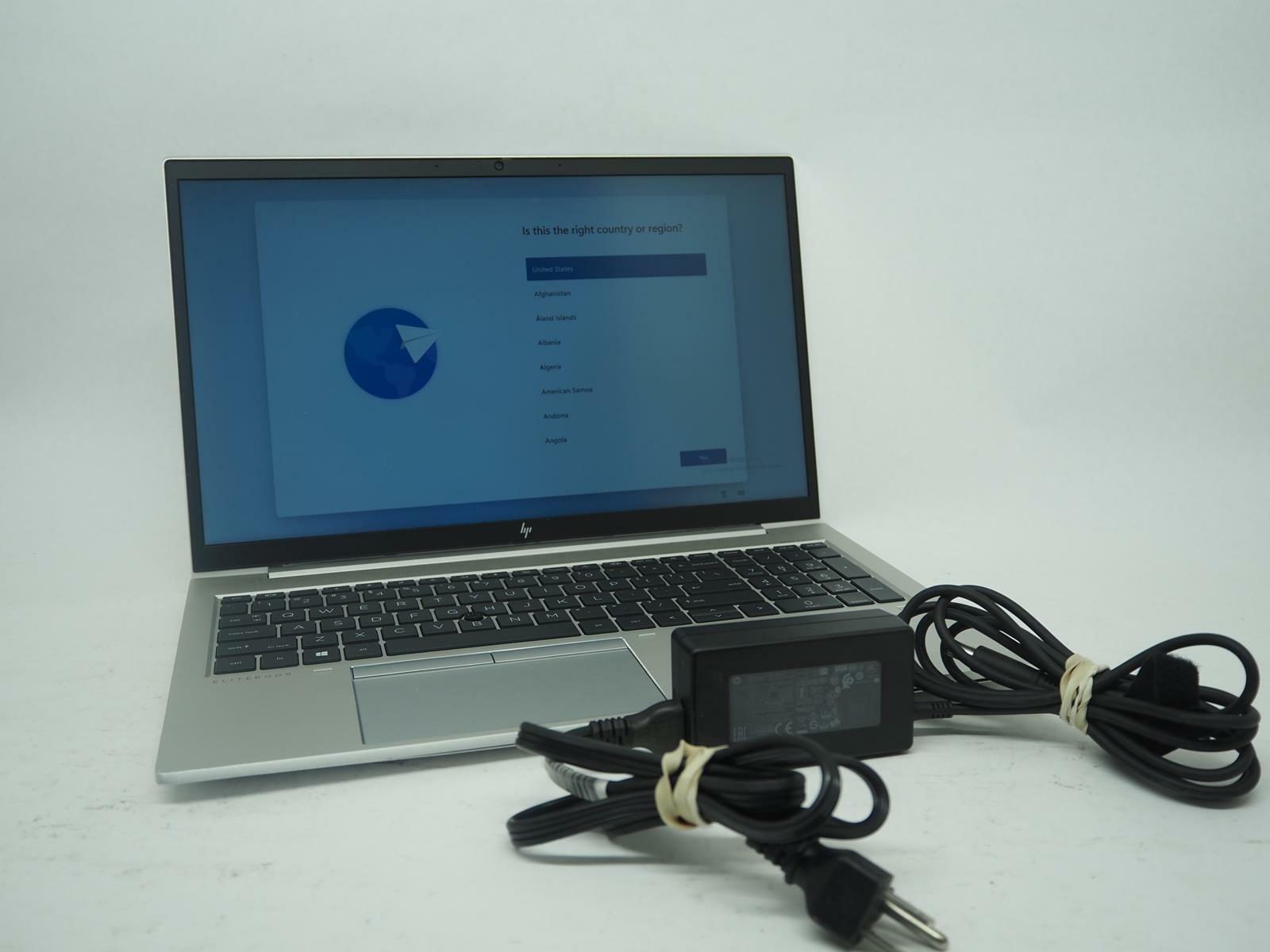 HP ELITEBOOK 850 G7 15.5" Intel Core i7-10610U 1.80GHz 32GB RAM 1TB NVMe