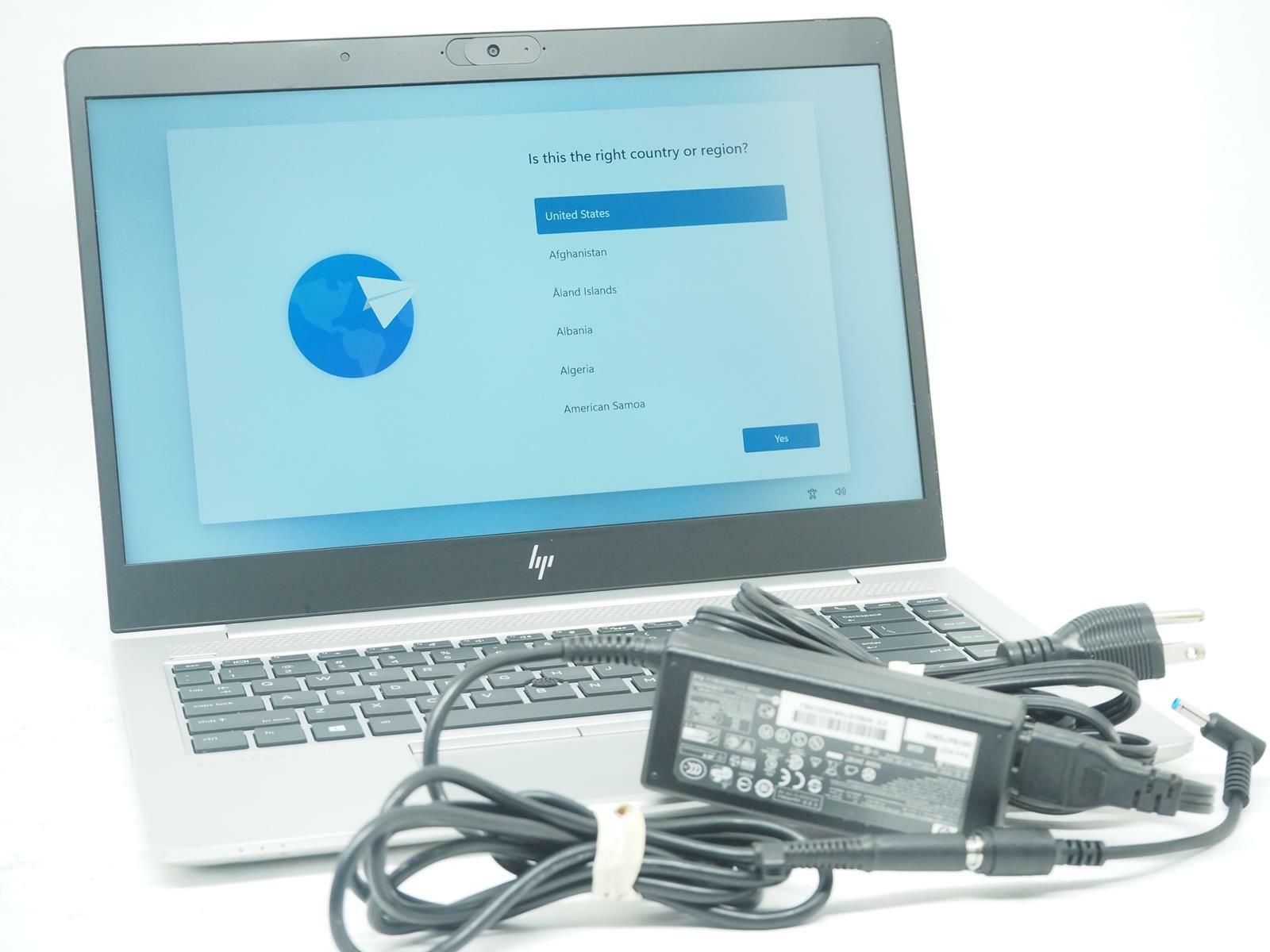 HP ELITEBOOK 840 G5 14" Intel Core i5-8350U 1.70GHz 8GB RAM 256GB NVMe