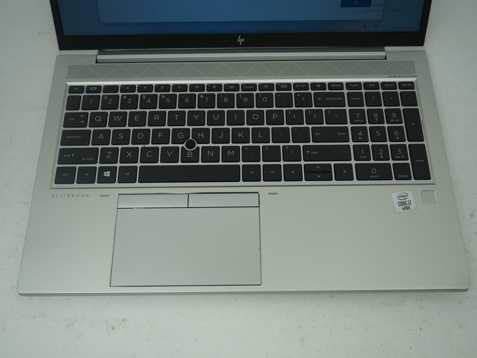 HP ELITEBOOK 850 G7 15.5" Intel Core i7-10610U 1.80GHz 32GB RAM 1TB NVMe