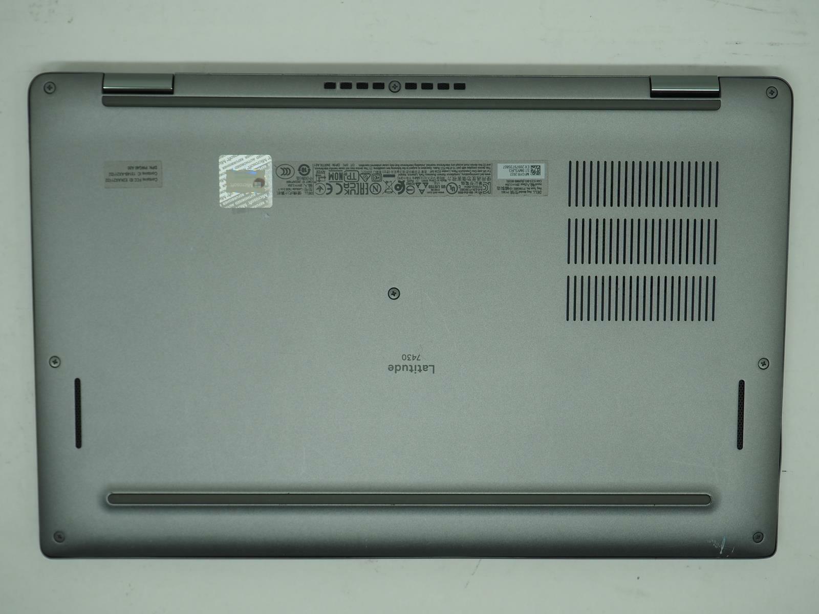 DELL LATITUDE 7430 14" intel core i7-1265u 4.80GHz 16GB RAM 256GB NVMe