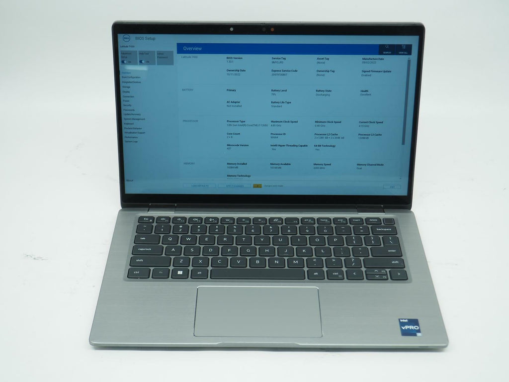 DELL LATITUDE 7430 14" intel core i7-1265u 4.80GHz 16GB RAM 256GB NVMe