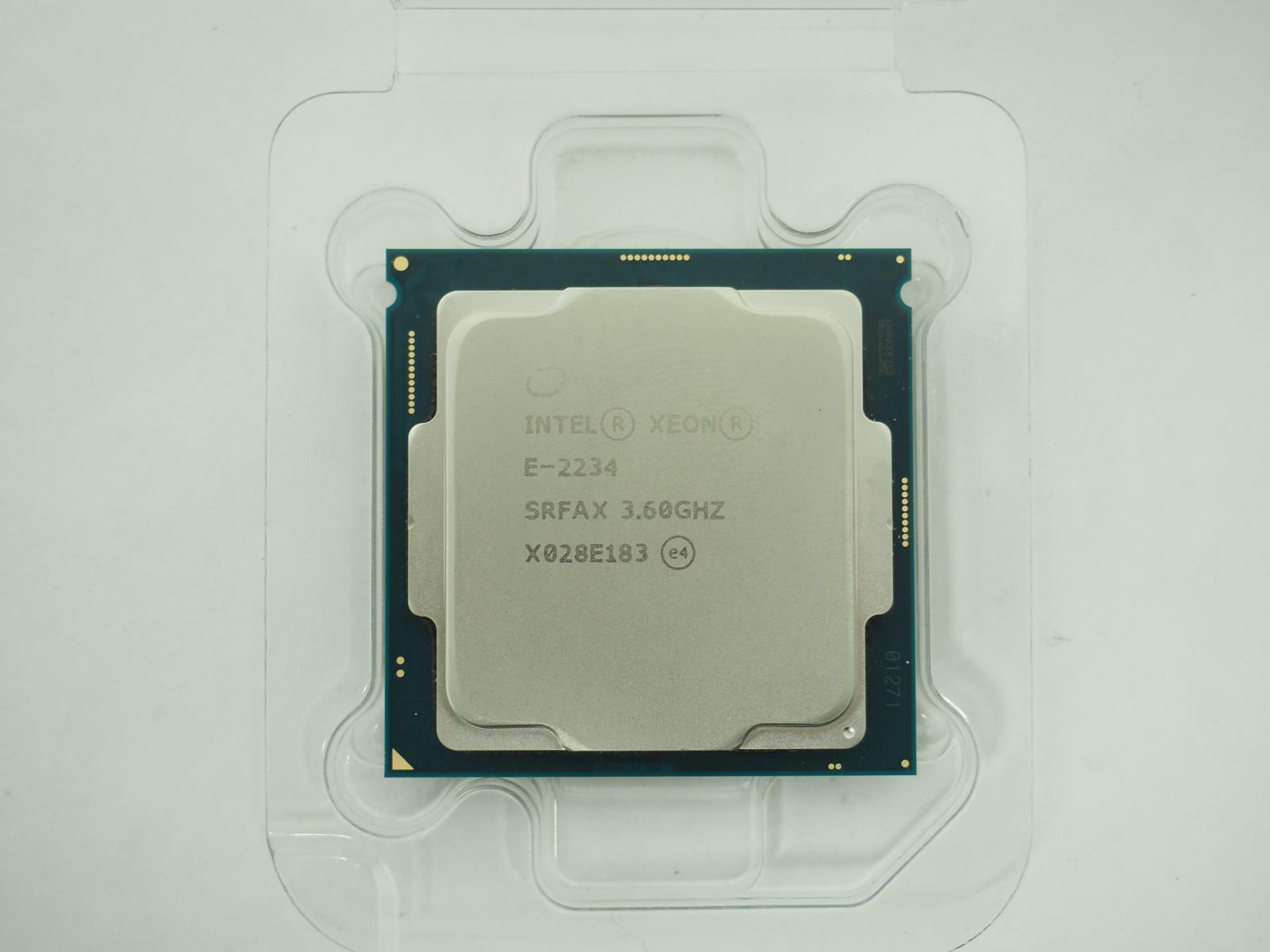 INTEL XEON E-2234 3.60GHz FCLGA1151 CPU Processor