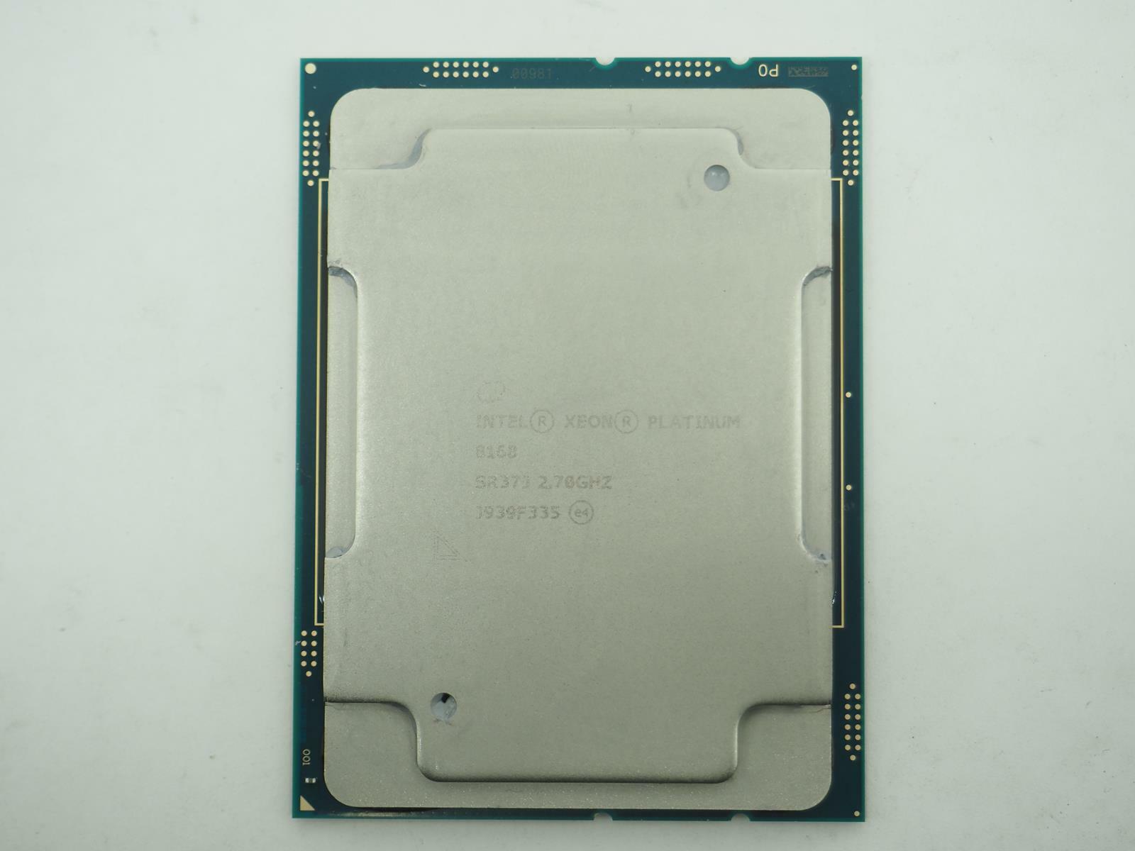 INTEL XEON PLATINUM 8168 2.70GHz FCLGA3647 CPU Processor