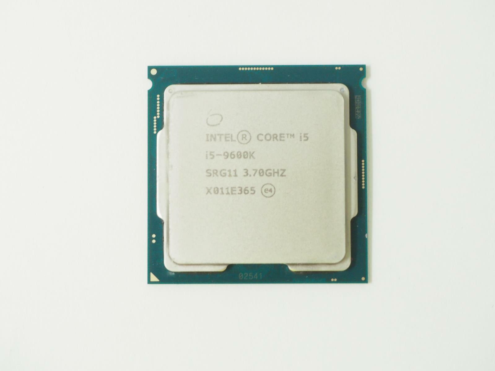 INTEL CORE I5-9600K 3.70GHz FCLGA1151 CPU Processor
