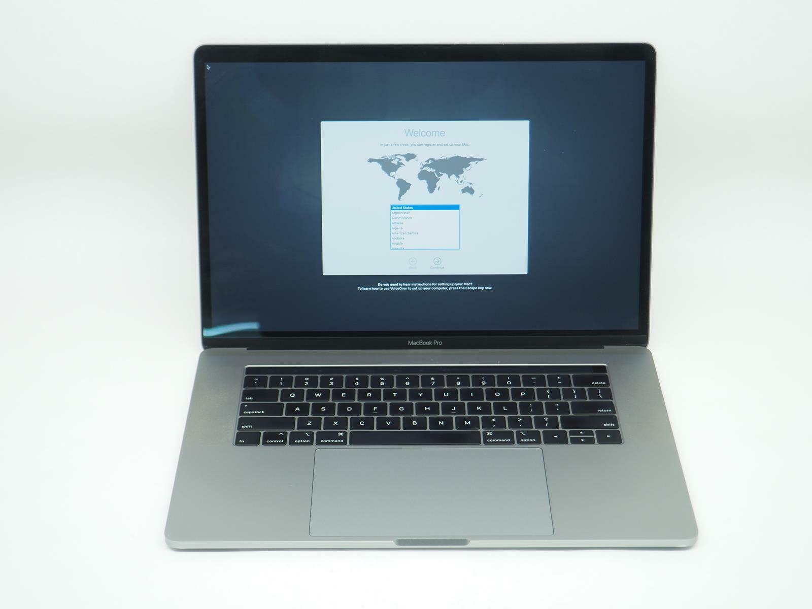 APPLE MACBOOK PRO 15" TOUCH/2019 Intel i9-9880H 2.30GHz 16GB RAM 500GB NVMe