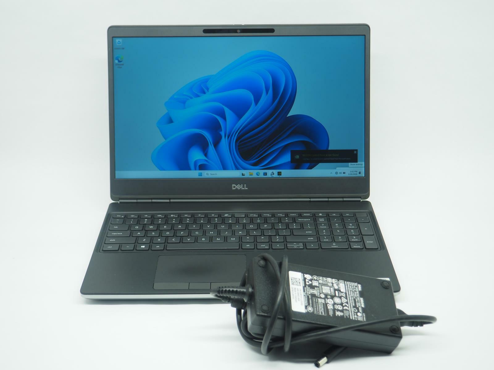 DELL PRECISION 7550 15.5" Intel Core i7-10850H 2.70GHz 16GB RAM 512GB NVMe